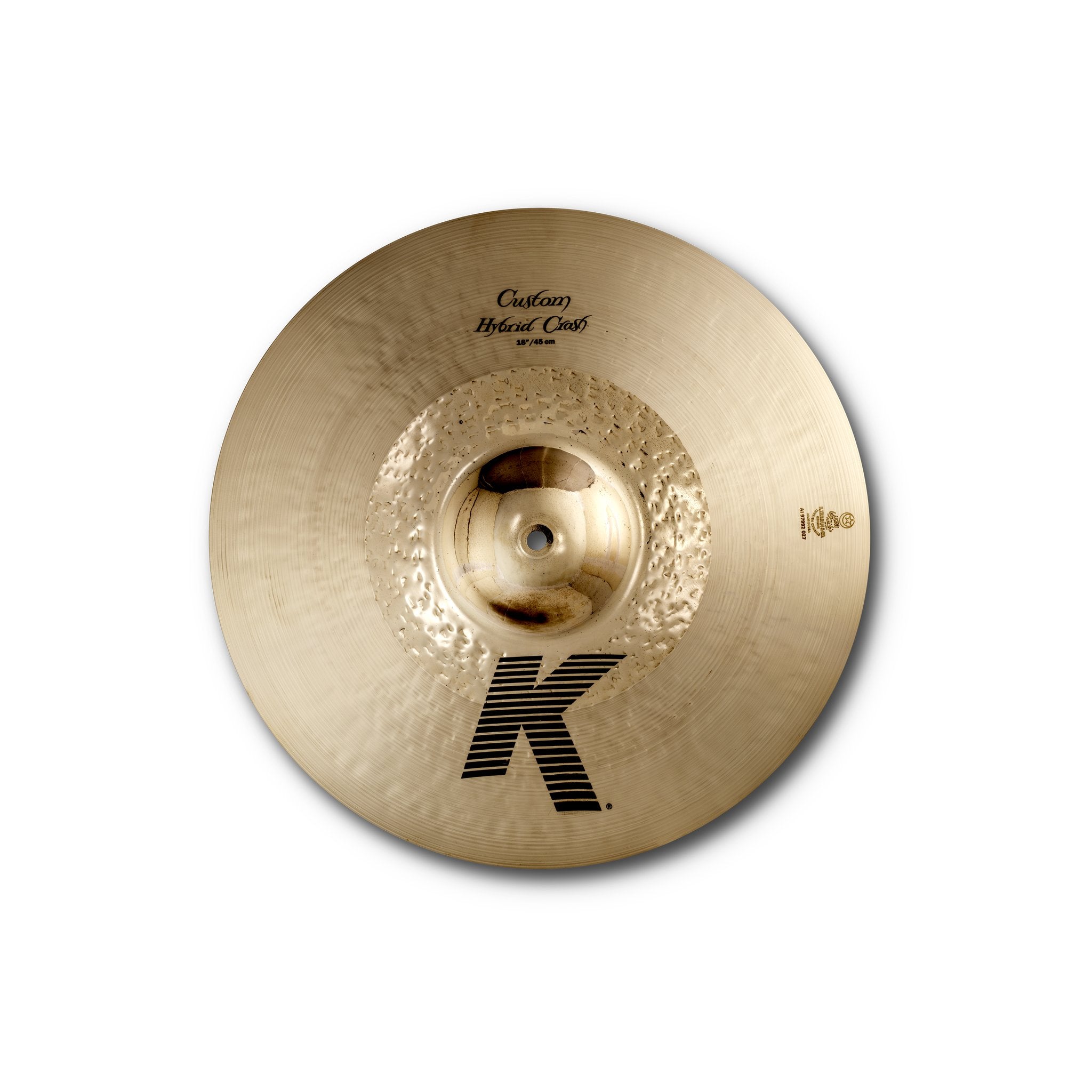 Zildjian 18" K Custom Hybrid Crash Cymbal - Image 1