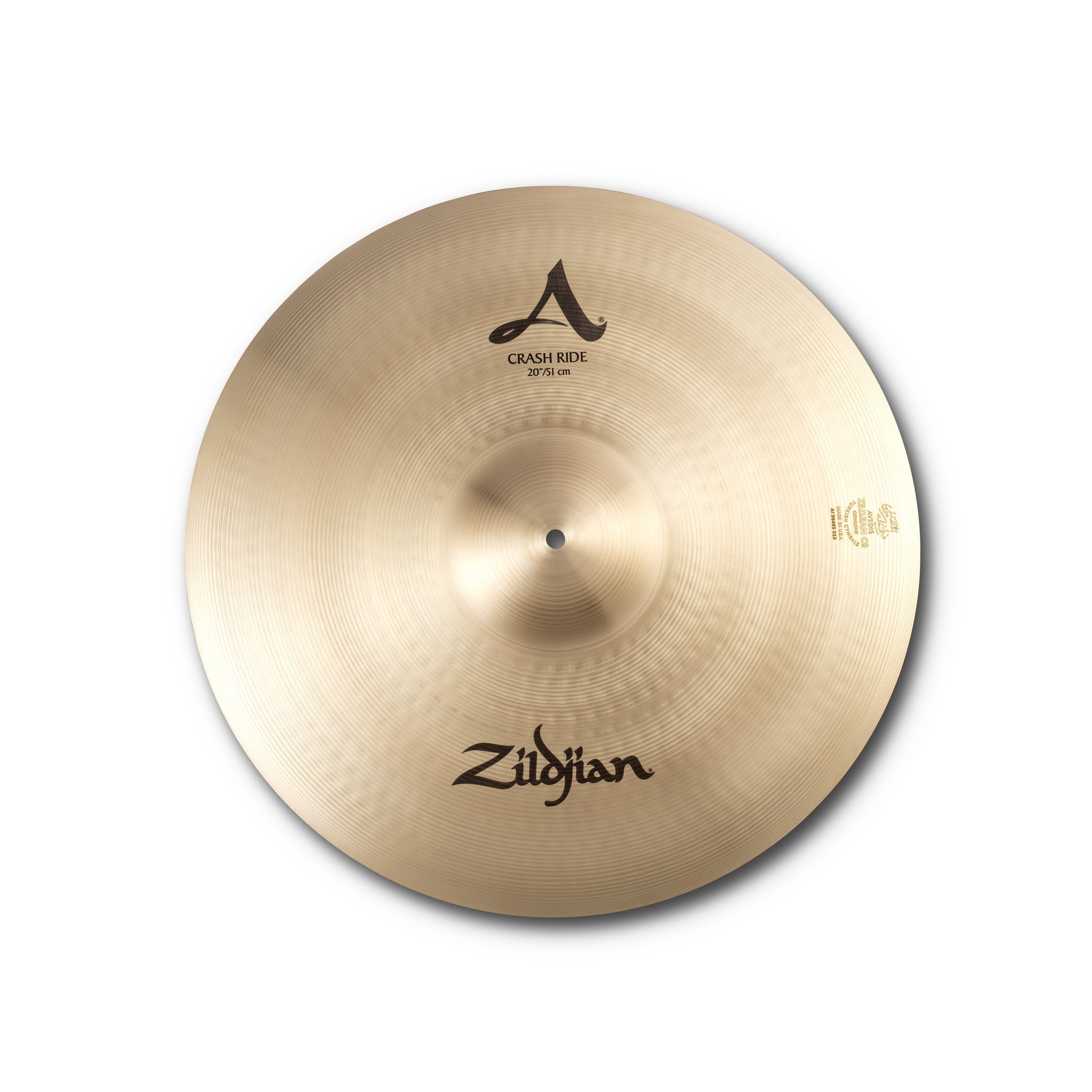 Zildjian 20" A Crash Ride Cymbal - Image 1