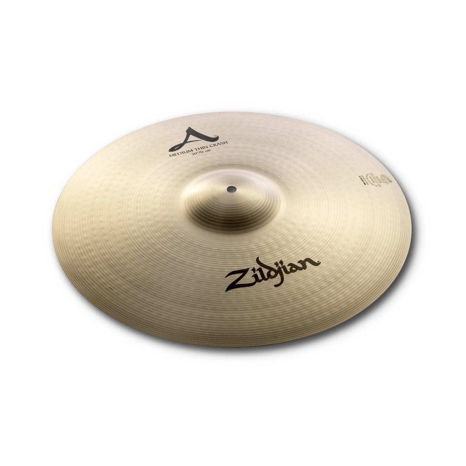 Zildjian 20" A Medium Thin Crash Cymbal a0234