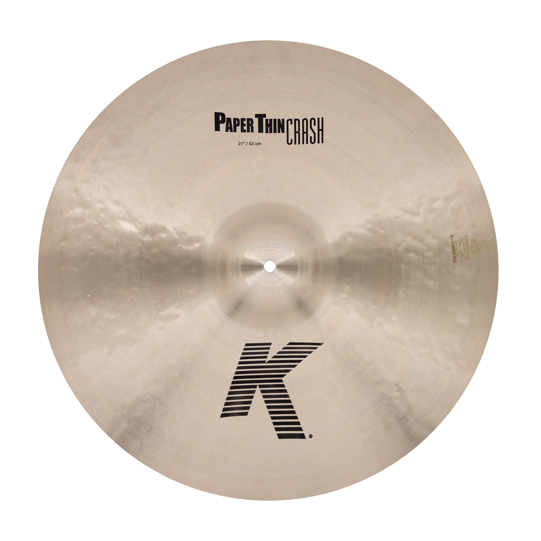 Zildjian 21" K Paper Thin Crash Cymbal - Image 1