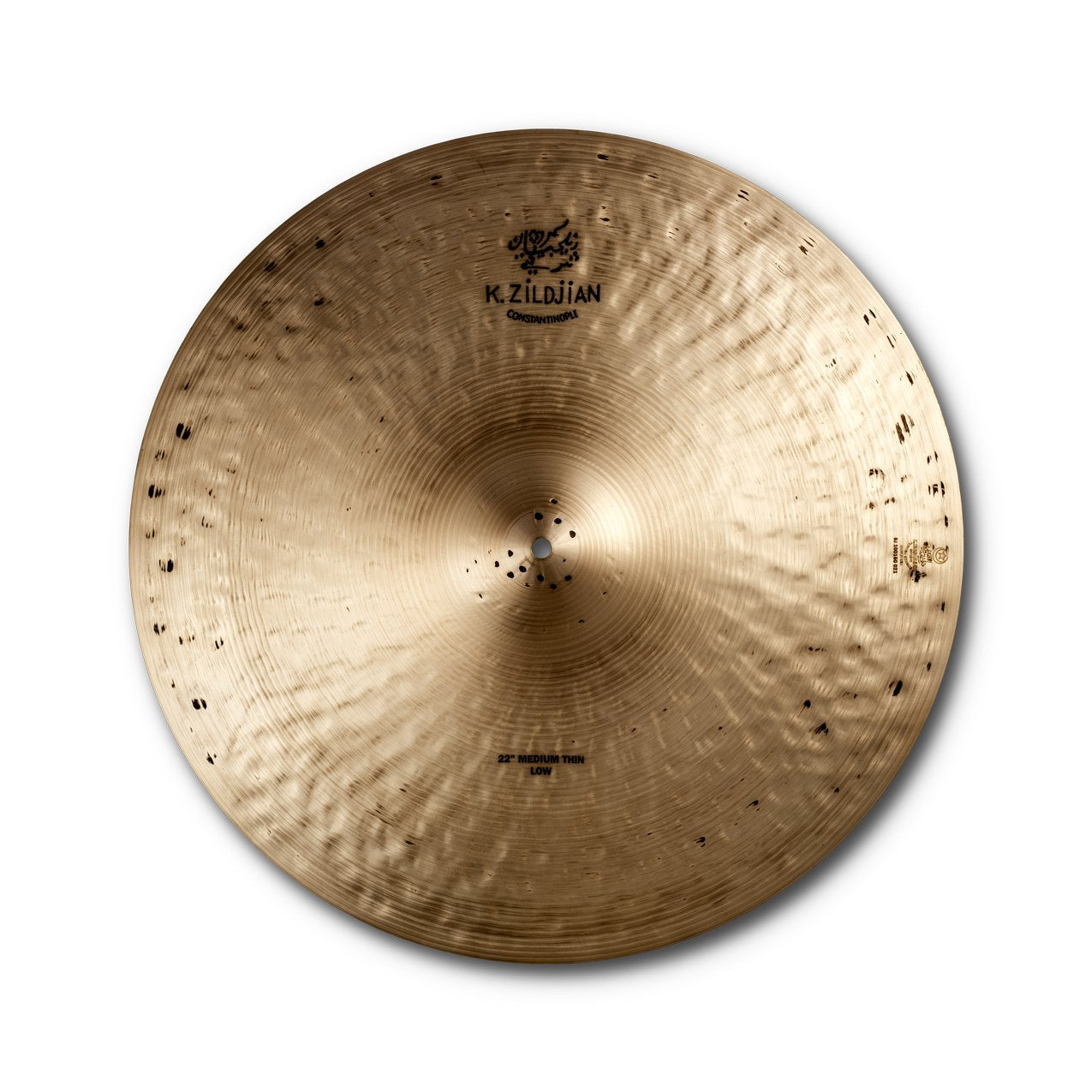 Zildjian 22" K Constantinople Medium Thin Low Ride Cymbal - Image 1