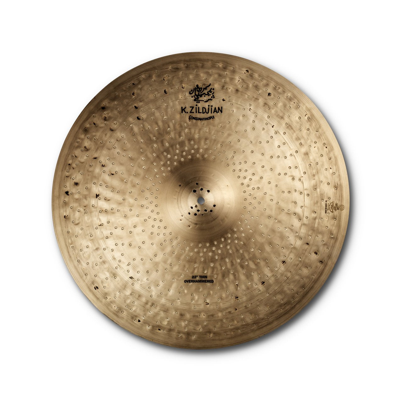Zildjian 22" K Constantinople Thin Over Hammered Ride Cymbal - Image 1