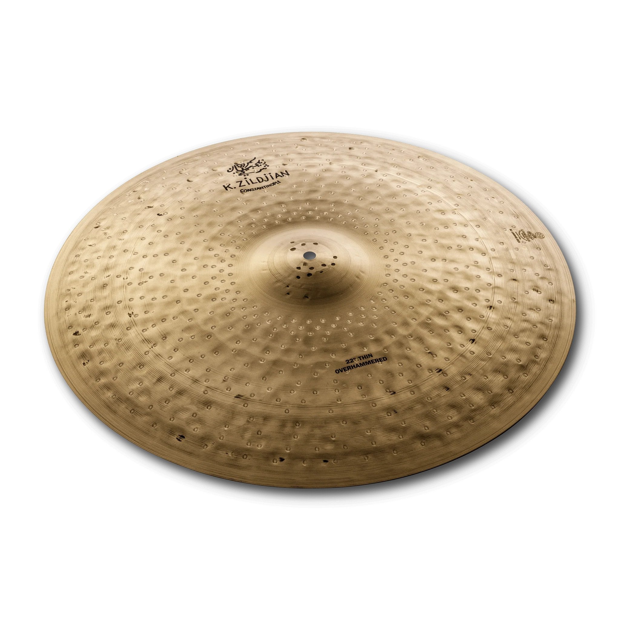 Zildjian 22" K Constantinople Thin Overhammered Ride Cymbal k1101