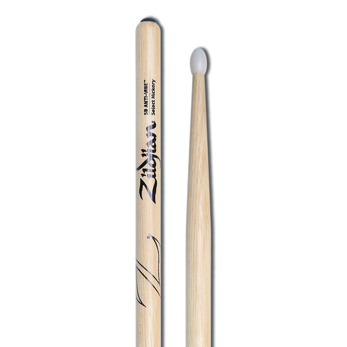 Zildjian 5B Anti-Vibe Nylon Tip Drumsticks - Image 2