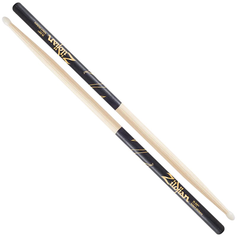 Zildjian 7A Nylon Black Dip Drumsticks Z7AND