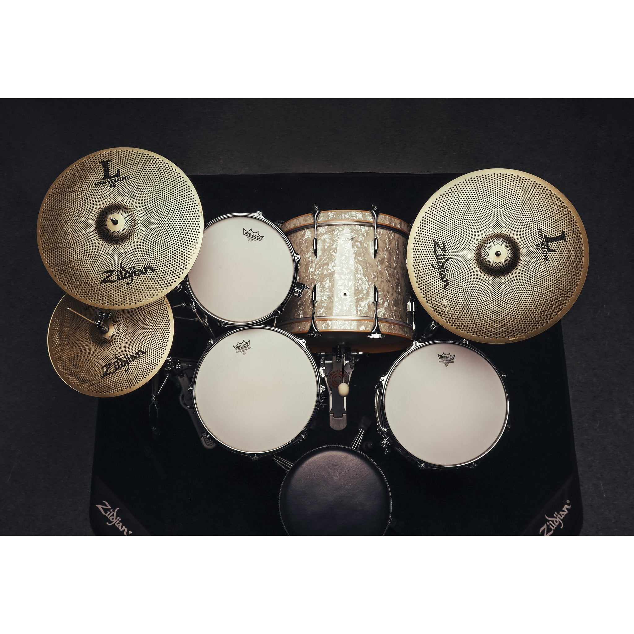 Zildjian L80 Low Volume Cymbal Set - LV468 - Image 5