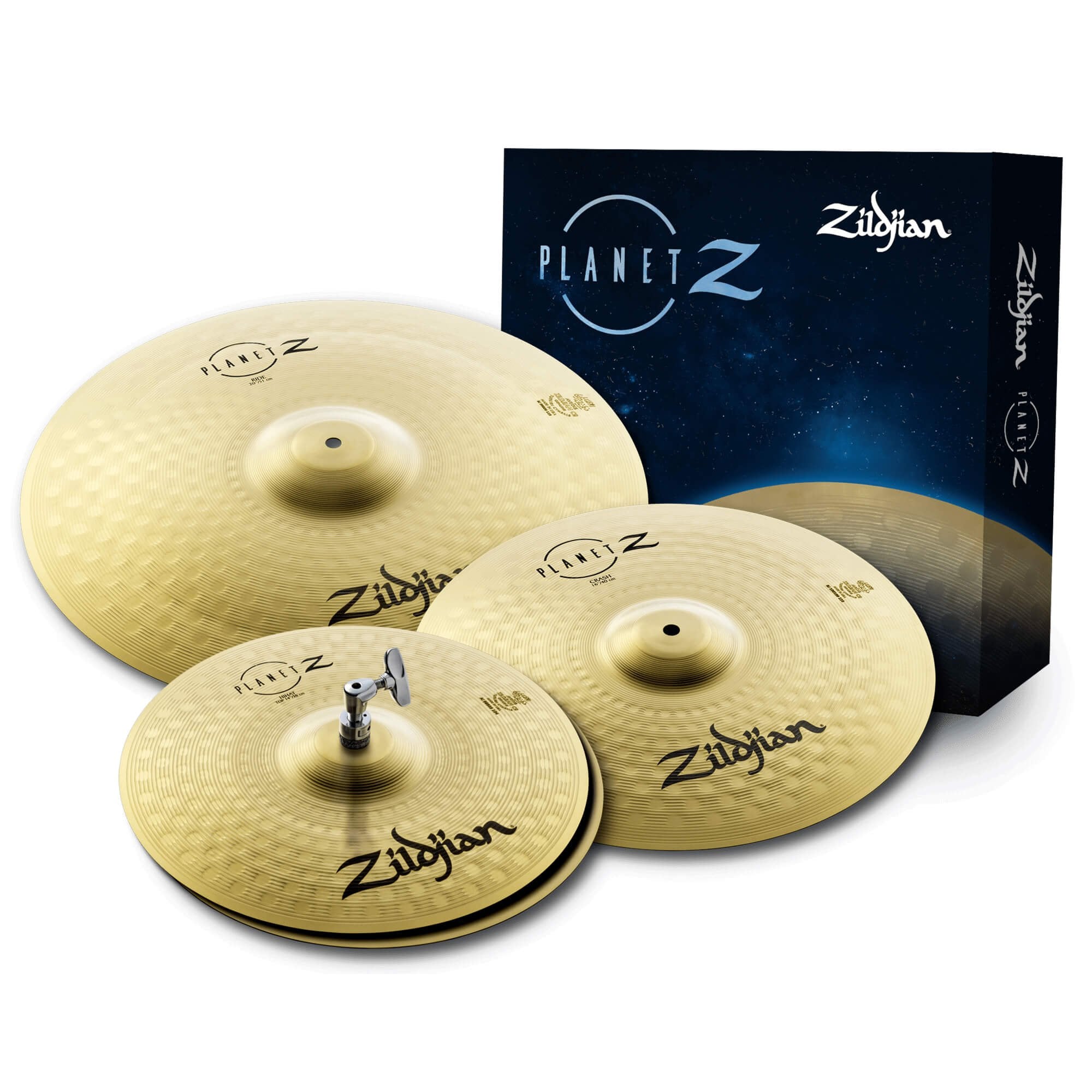 Zildjian Planet Z Complete Cymbal Pack 14" 16" 20" ZP4PK