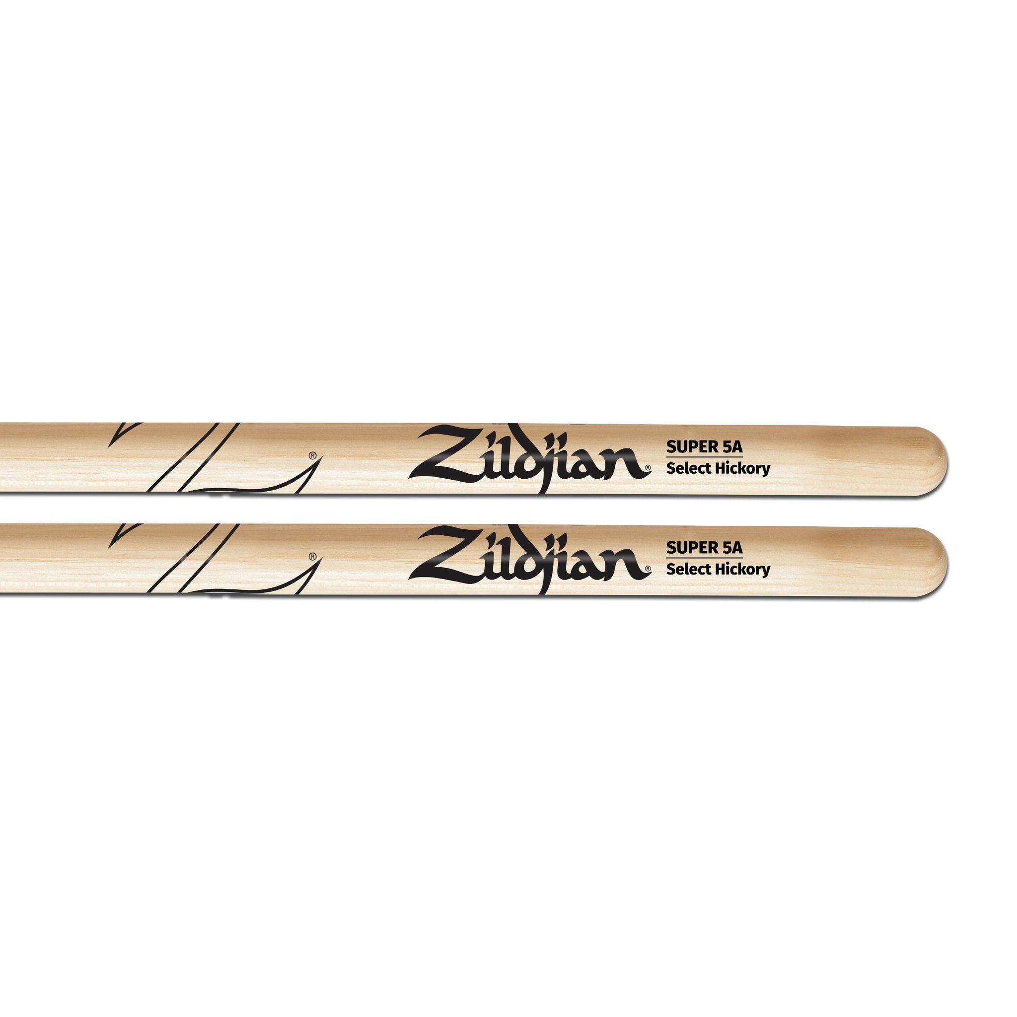 Zildjian Super 5A Wood Natural Drumsticks - Image 1