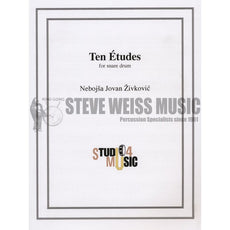 Zivkovic-10 Etudes for Snare Drum