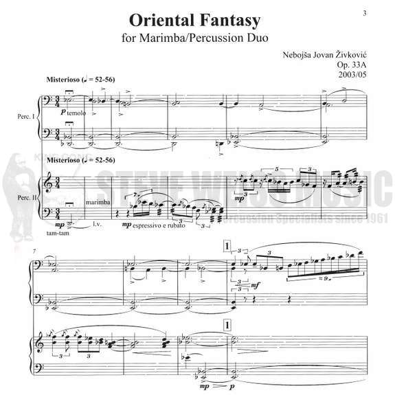 Zivkovic-Oriental Fantasy (S-n2)-M/P