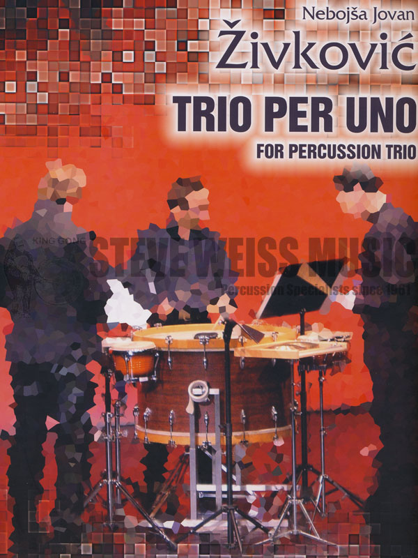 【廃盤】Music for the ceremony PEVO GAZIO Zivkovic-Trio per Uno (SP)-V/Cro./P | Steve Weiss Music