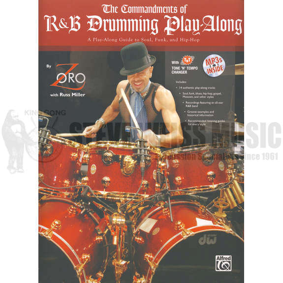 Zoro-The Commandments of R&B Drumming Play-Along (w/CD)