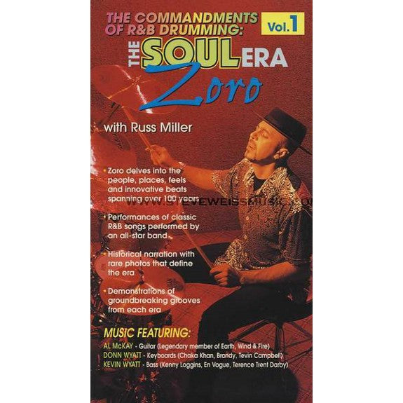 Zoro-Vol. 1 Commandments of R&B Drumming: Soul (VHS)