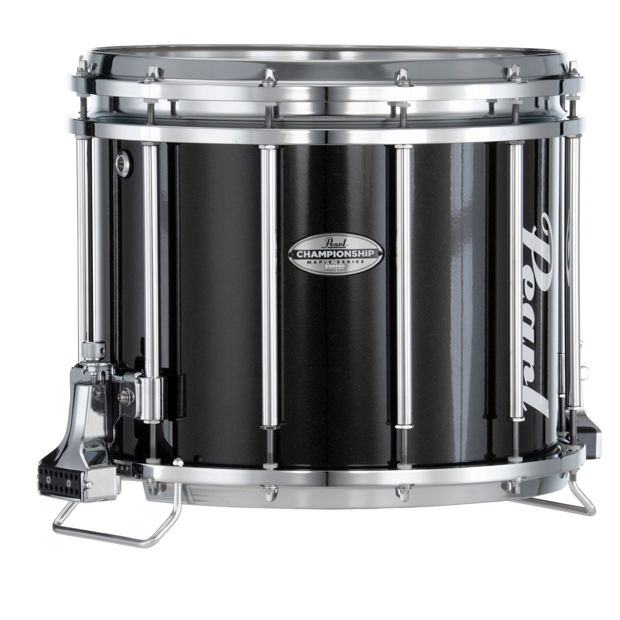 14"x12" Piano Black Lacquer Pearl FFX Championship Snare Drum FFXML1412/A103