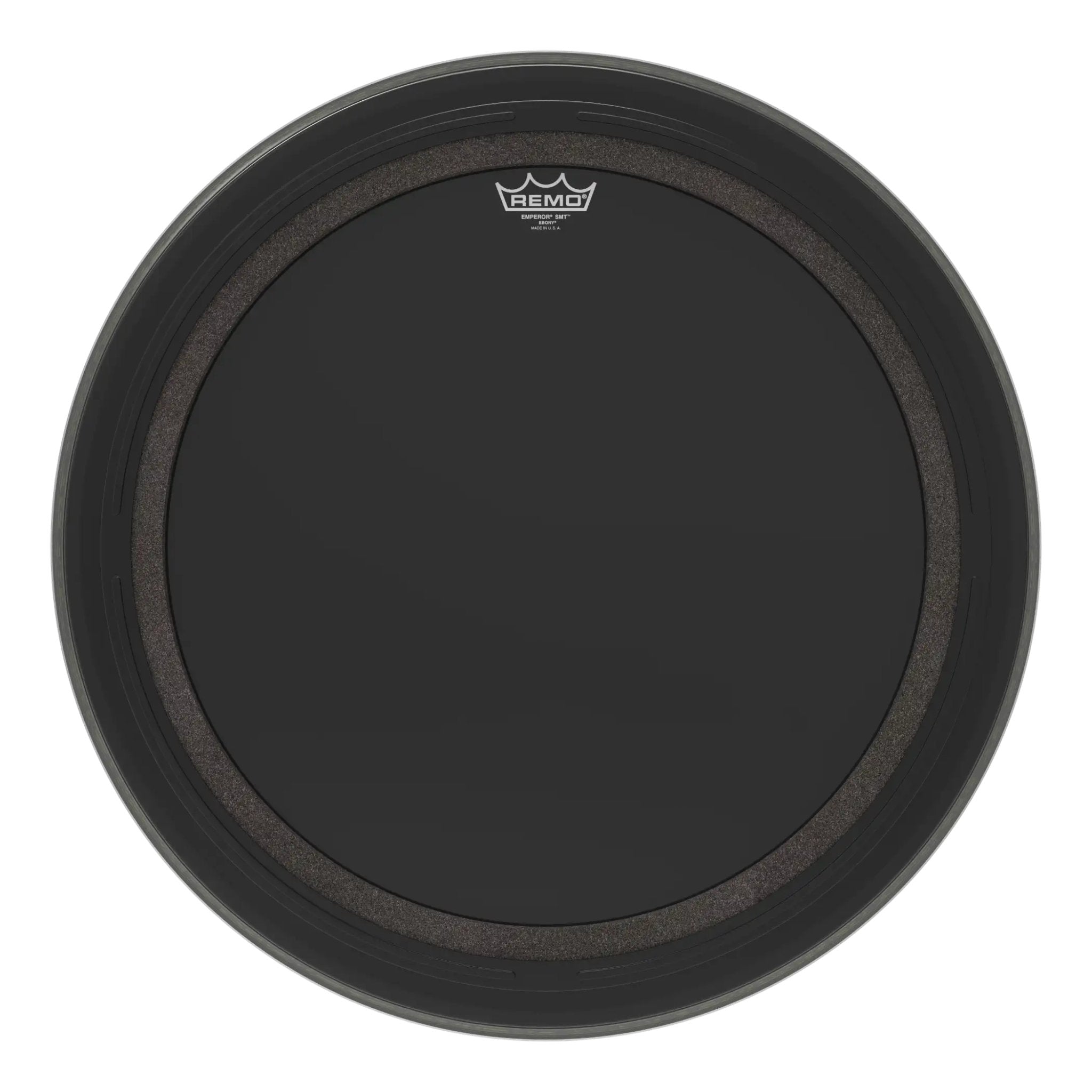 24" Remo Emperor SMT Ebony Bass Drumhead REM-BB-1024-ES-SMT