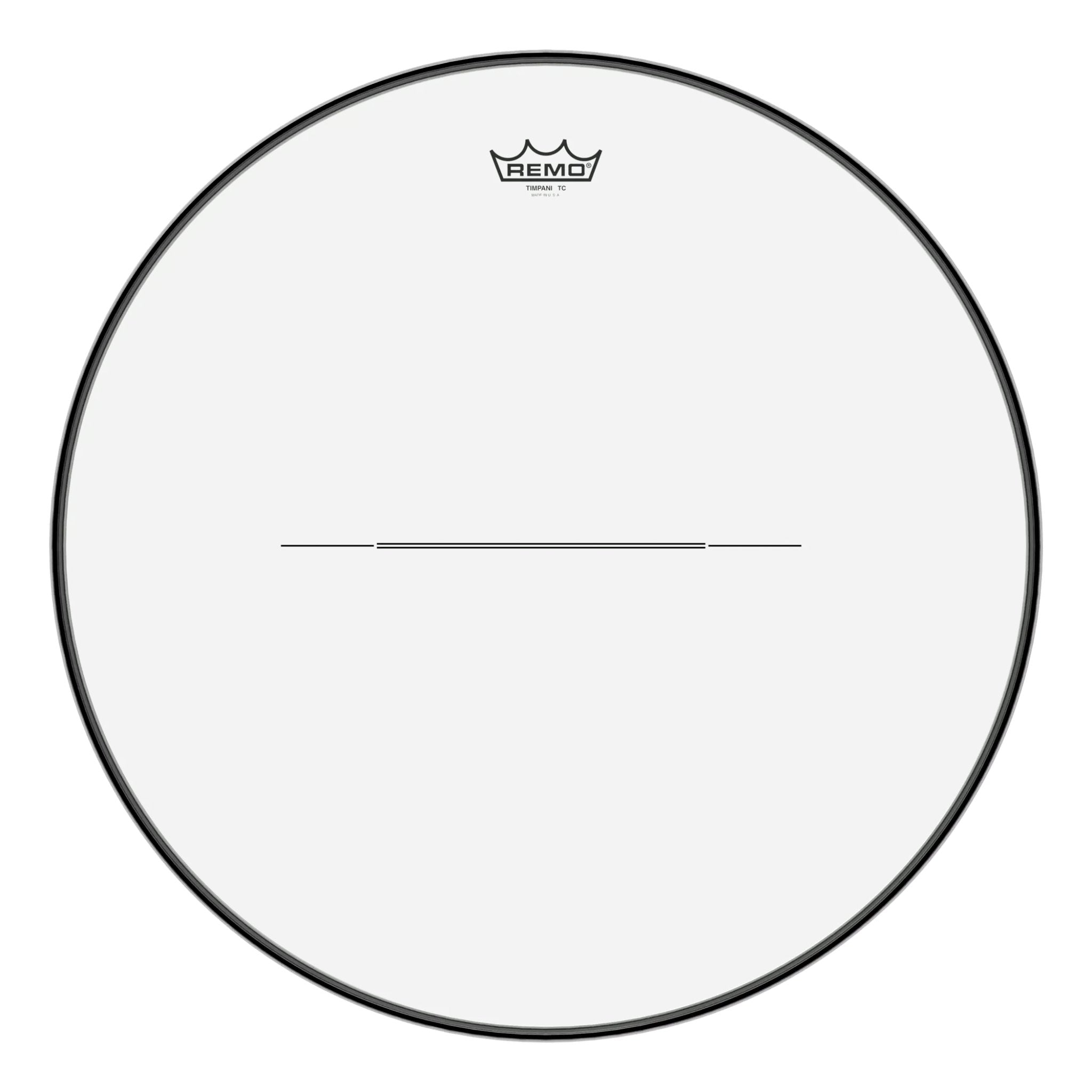 28"-remo-tc-series-custom-clear-timpani-head-with-low-profile-steel-insert-ring-TC-2800-LS