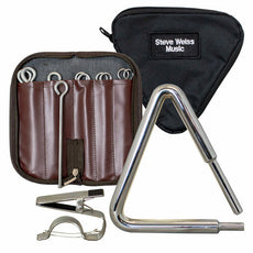 Abel Symphonic 6" Triangle Bundle (Includes Bag, Triangle Clip, and Beater Set)