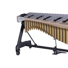 Adams Alpha Series 4.0 Octave Vibraphone, Silver Bars, w/Motor and Apex Frame White Wash Rails, Gold Resonators ADM-VAWA40S/9W3