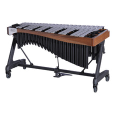 Adams Alpha Vibraphone with Silver Bars, Black Resonators and Walnut Rails Audience Side