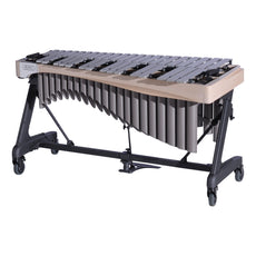 Adams Alpha Vibraphone with Silver Bars, Desert Resonators and Whitewash Rails Audience Side