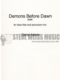 Adams-Demons Before Dawn (SP)-P/BFL