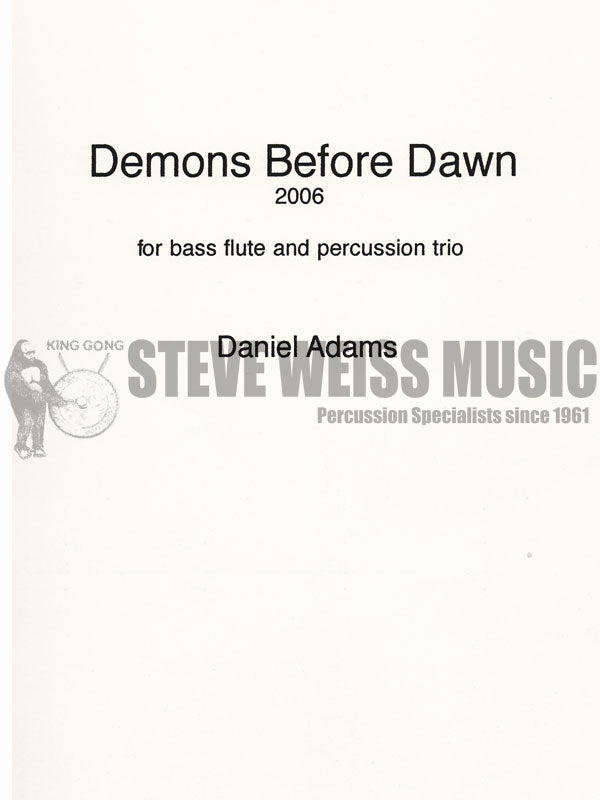Adams-Demons Before Dawn (SP)-P/BFL