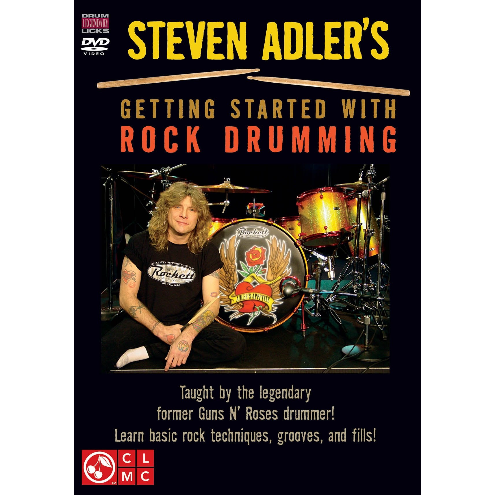 Adler-Getting Started with Rock Drumming (DVD)