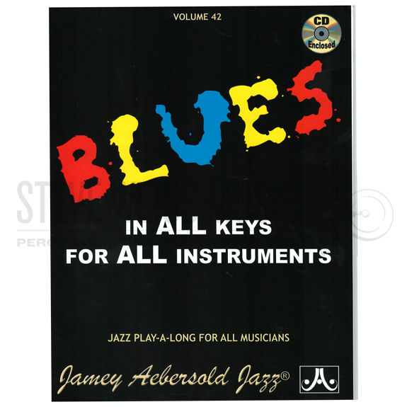 Aebersold-Blues in All Keys (CD) | Steve Weiss Music