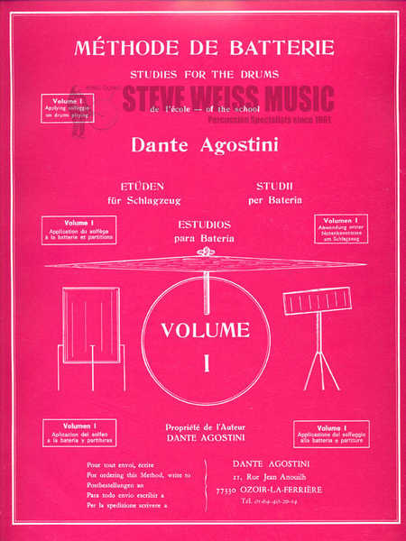 Agostini-Methode de Batterie (Vol 1)