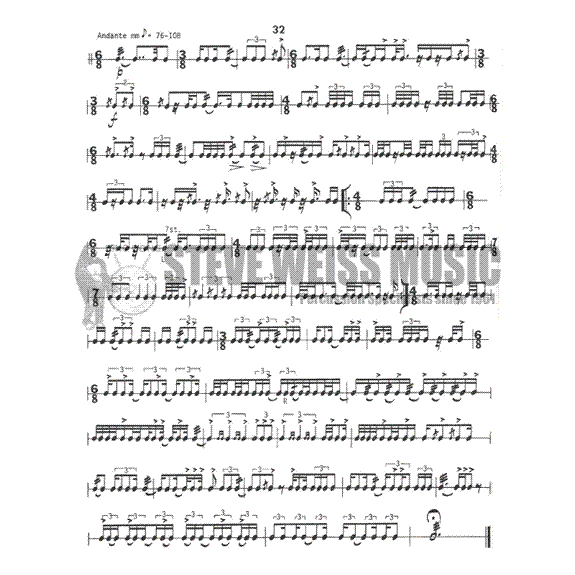 Albright: Polyrhythmic Studies for Snare Drum