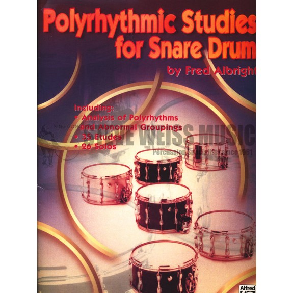 Albright: Polyrhythmic Studies for Snare Drum