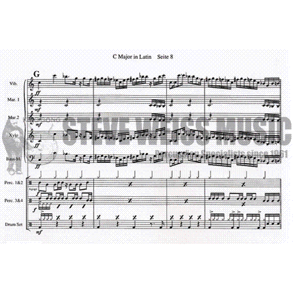Aldenhoff-C Major in Latin (SP)-V/X/2M/BM/DS/P