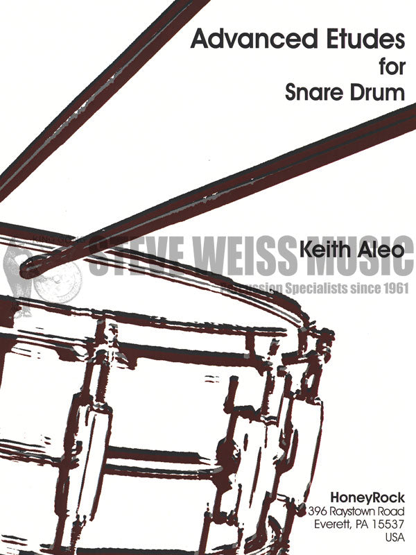 Aleo-Advanced Etudes for Snare Drum