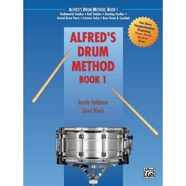 Alfred's Drum Method, Book 1 By Dave Black and Sandy Feldstein