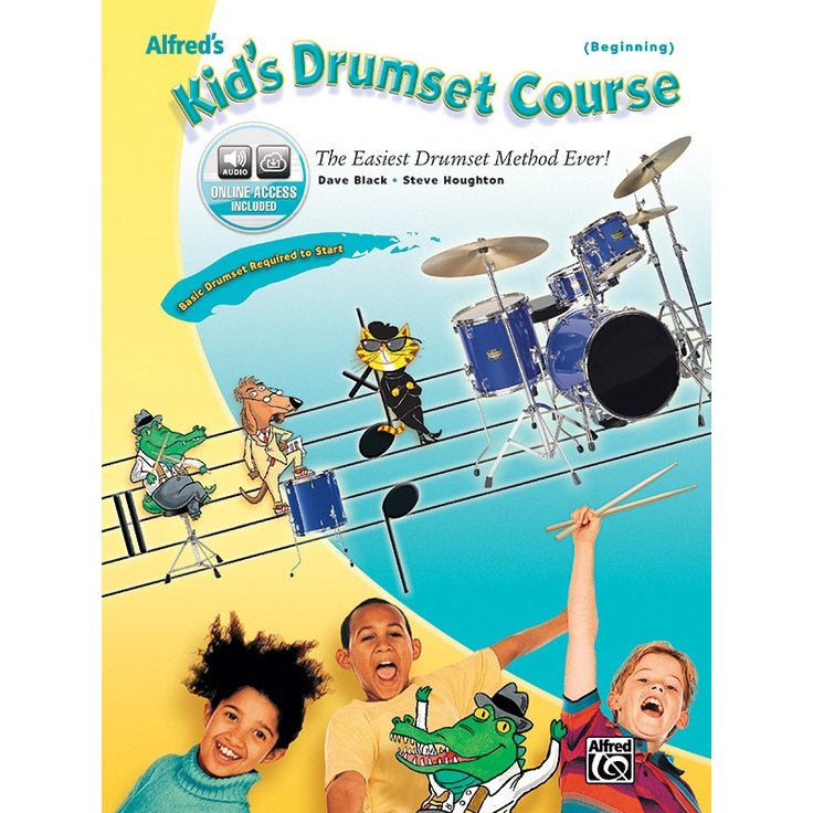 Alfred's Kid's Drumset Course By Dave Black and Steve Houghton