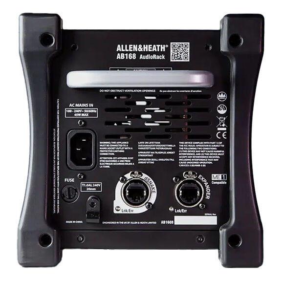 Allen & Heath AB168 16x8 Digital Stage Box for Qu / Avantis / SQ