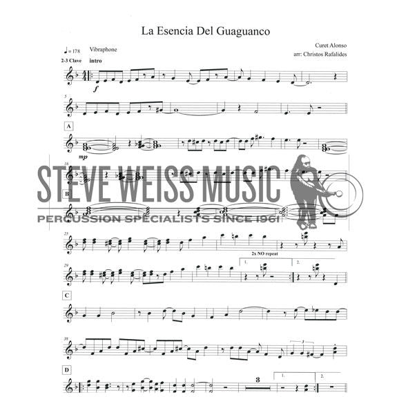 Alonso-La Esencia del Guaguanco Arranged Rafalides (SP)-V/ 2M (4 hands each)