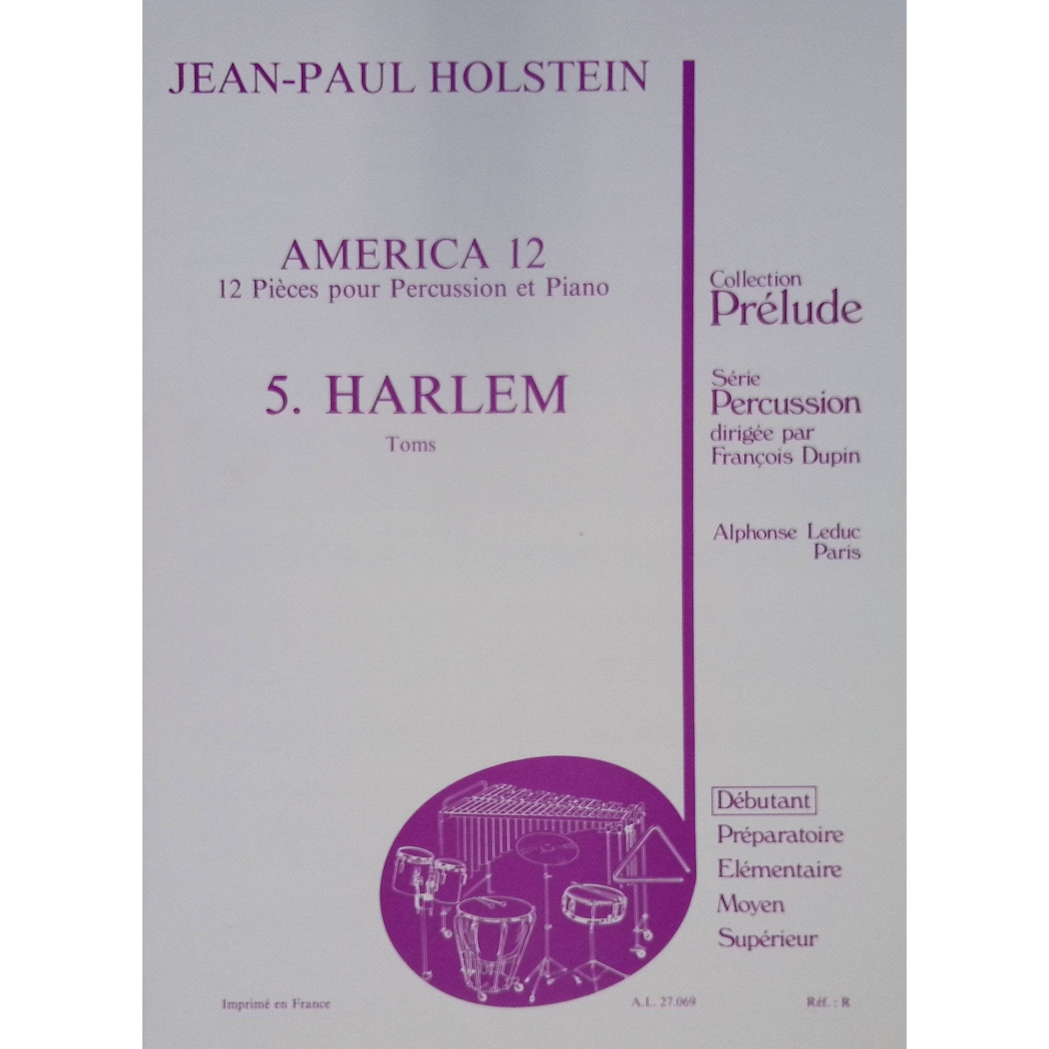 America 12 5 Harlem by Jean Paul Holstein