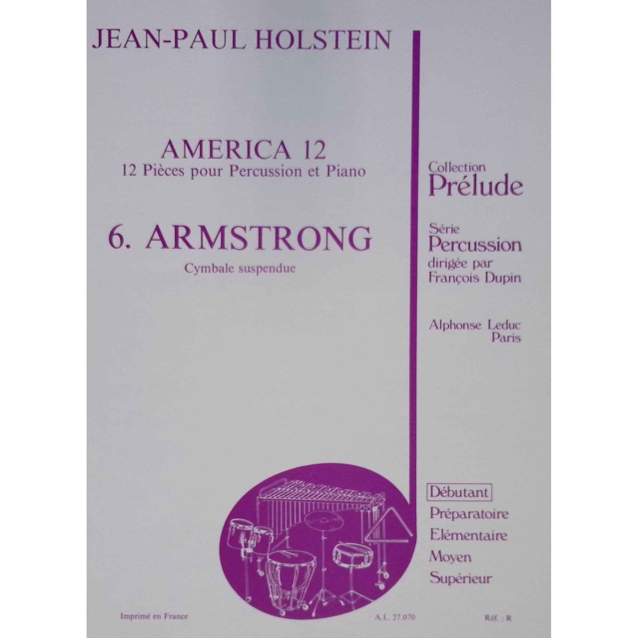 America 12 6 Armstrong by Jean Paul Holstein