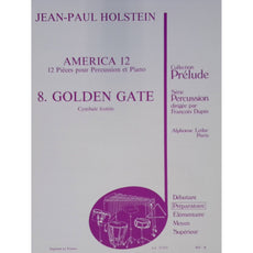 America 12 8 Golden Gate by Jean Paul Holstein
