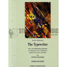 Anderson, L.-Typewriter, The arr. Klemke (SP)-X/4M or 5M/P