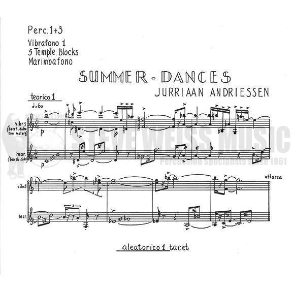 Andriessen-Summer Dances(SP) OS