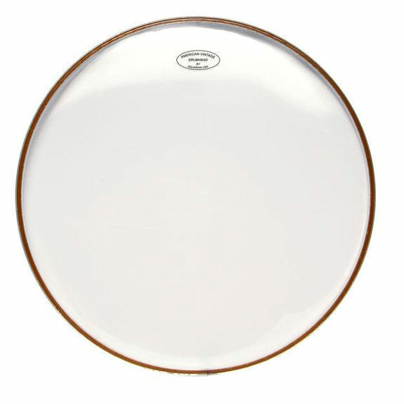 12" Aquarian American Vintage Clear Drumhead