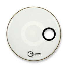 Aquarian Regulator Front Bass Head - White with Offset Hole