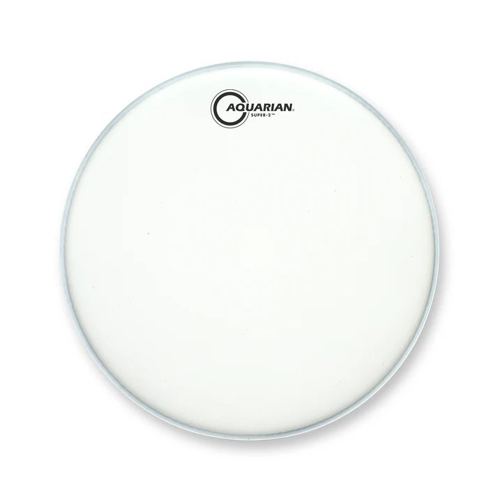 Aquarian Super-2 Texture Coated Drum head