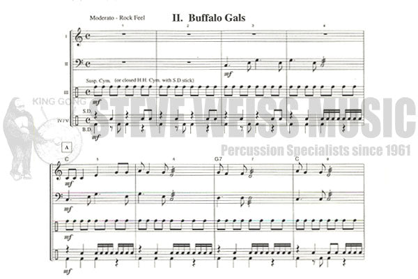 Artino-American Folk Song Suite (SP)-2 Mall ins./P