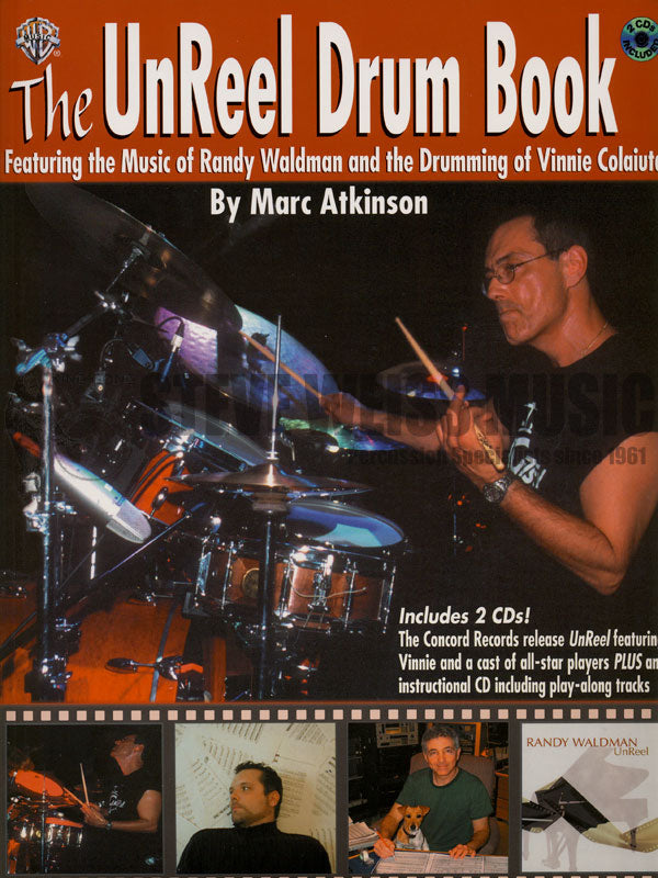 Atkinson, Marc-UnReel Drum Book (CD)