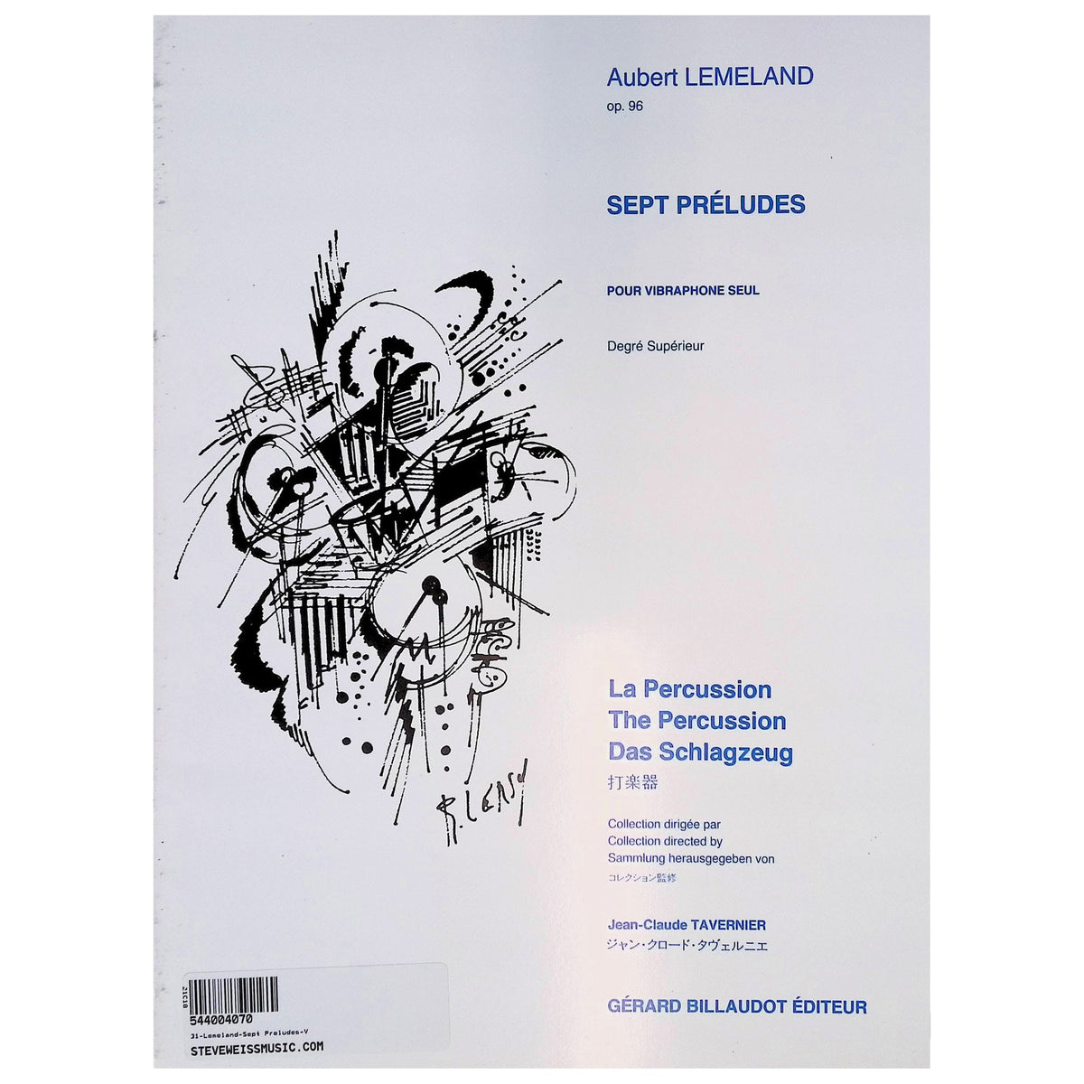 Aubert Lemeland Sept Preludes