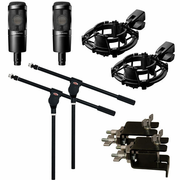 Audio-Technica AT2035 Marimba Mic Bundle for Field Frames