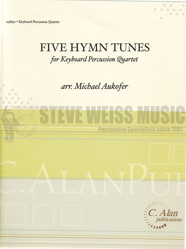 Aukofer-Five Hymn Tunes (SP-4)-B/V/M